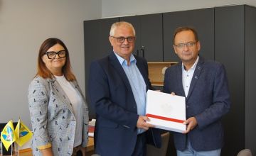 Wizyta Wiceministra Grzegorza Piechowiaka w Powiecie Szamotulskim